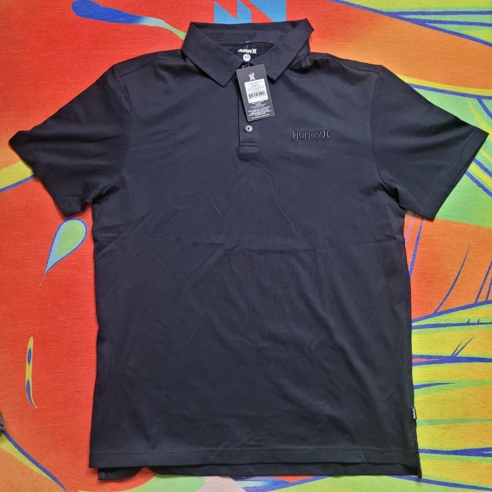 Hurley Polo Shirt Men's medium NWT
